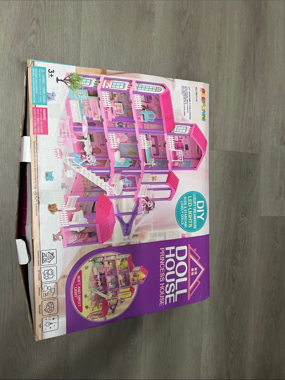 Dollhouse Dollhouse Princess Playset - Pink & Purple